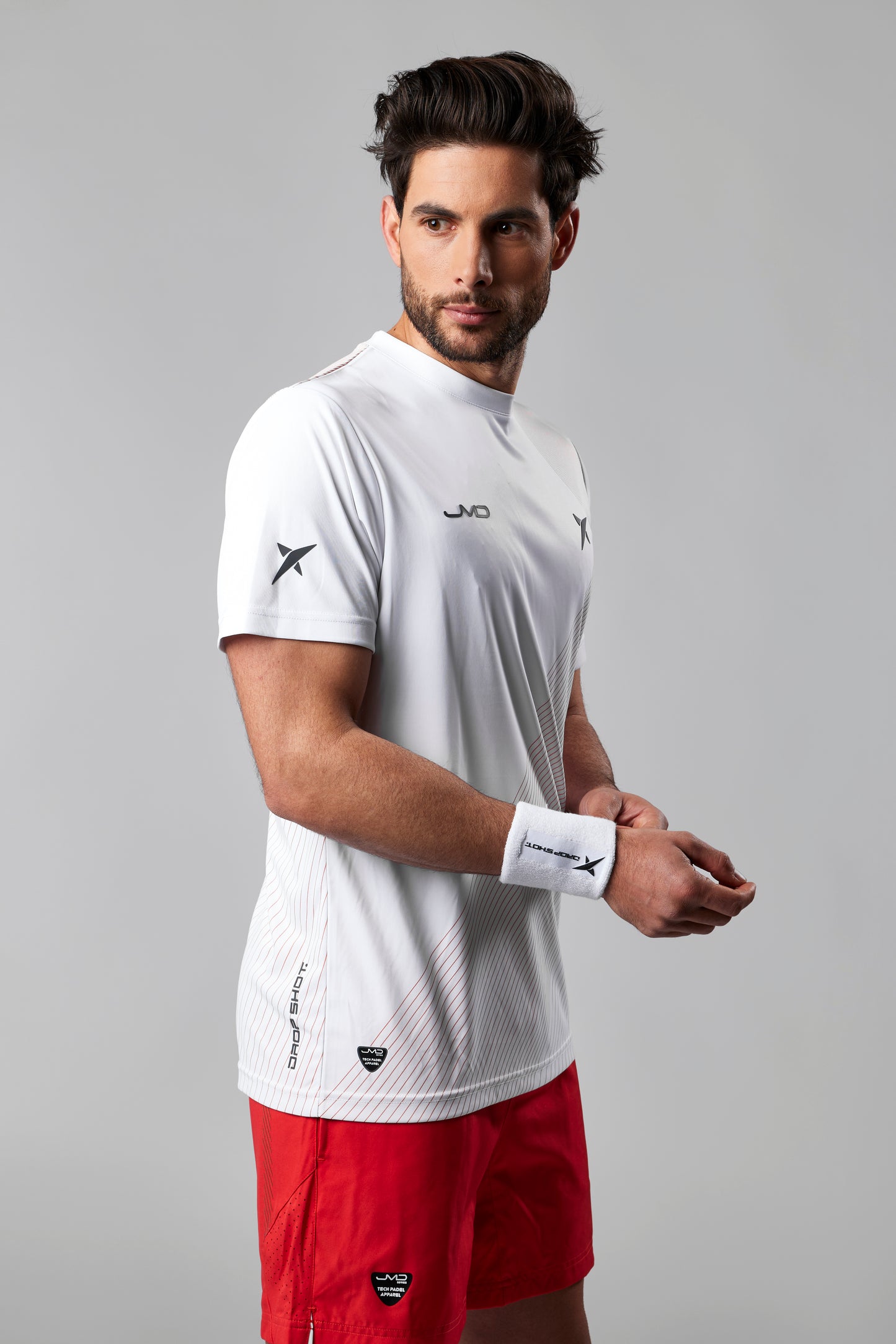 Bullpadel Brego White Padel T-Shirt