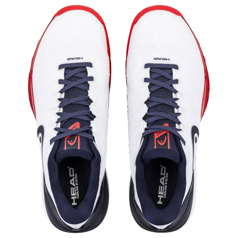 Scarpe Head Revolt Pro 5.0 Clay Men White Navy 2026