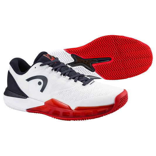 Scarpe Head Revolt Pro 5.0 Clay Men White Navy 2026