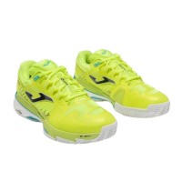 Joma Slam Shoes 2402 White Lemon Fluor Royal