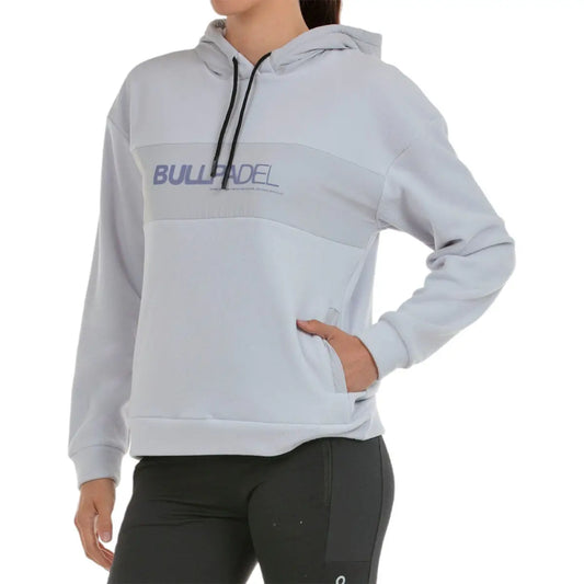 Felpa Pile Bullpadel Neque Grigio Perla