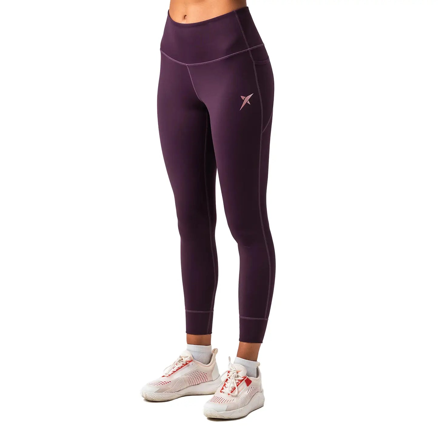 Leggings Drop Shot Donna Vania Bordo