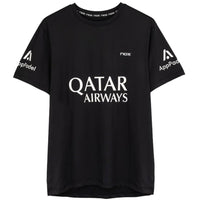 T-shirt Padel Nox AT10 Sponsorizzata Nero – Agustin Tapia