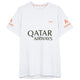 T-shirt Padel Nox AT10 Sponsorizzata Bianco – Agustin Tapia