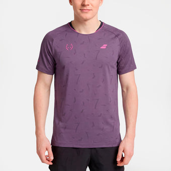 compare product T-shirt Babolat Crew Neck Tee Réplica Lebron Black Plum