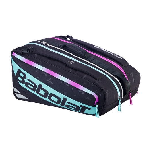 Borsa da Padel Babolat RH Pro Padel Juan Lebron Black/Purple/Light Green