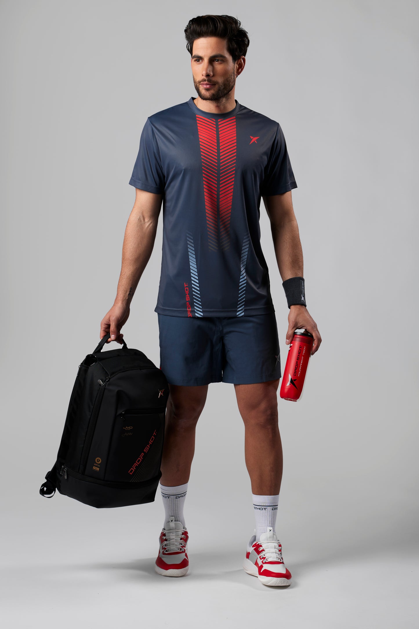 Bullpadel Brego White Padel T-Shirt