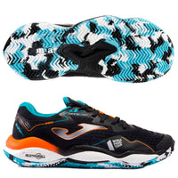 Joma Shoes T. Smash Men 2301 Black Turquoise 