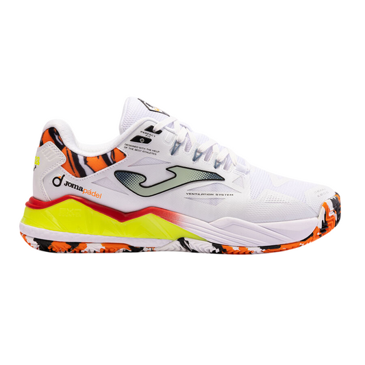 Joma Scarpe T.Spin 2402 White Lemon Fluor