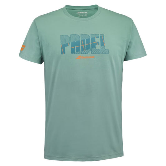 T-shirt Babolat Cotton Tee Verde