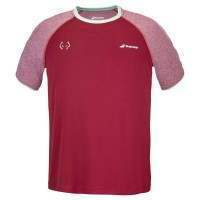 T-shirt Babolat Crew Neck Tee Lebron Red Dhalia