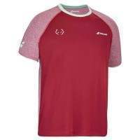 T-shirt Babolat Crew Neck Tee Lebron Red Dhalia