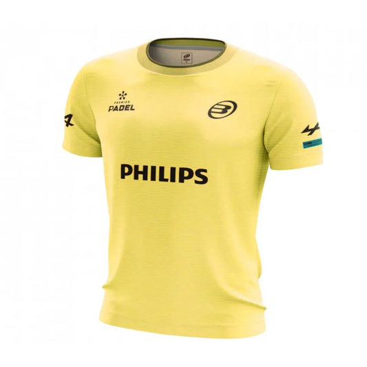 T-shirt Bullpadel Martin di Nenno Premier Padel Limone