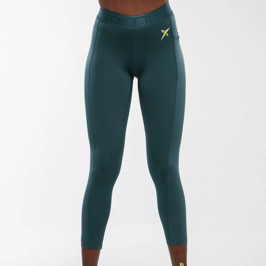 Leggins Drop Shot Donna Cielo Green