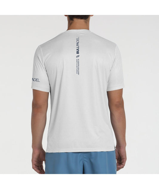 T-shirt Bullpadel  Beque 012 Blanco