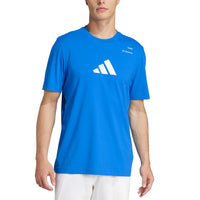 T-shirt Adidas Padel Cat GT Azzurra