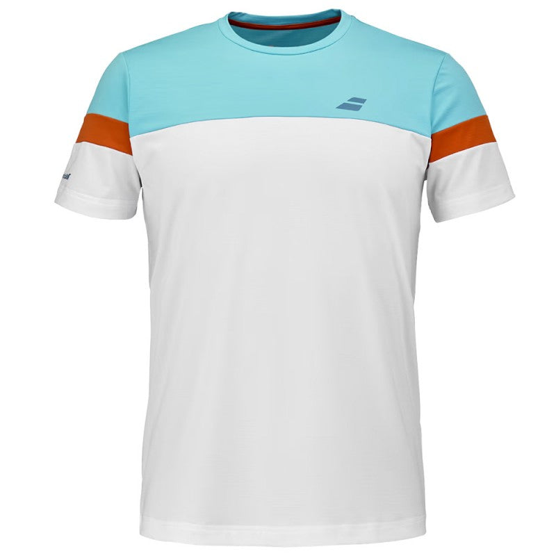T-shirt Babolat Neck Tee White