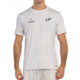 T-shirt Padel Bullpadel Bizme Bianco
