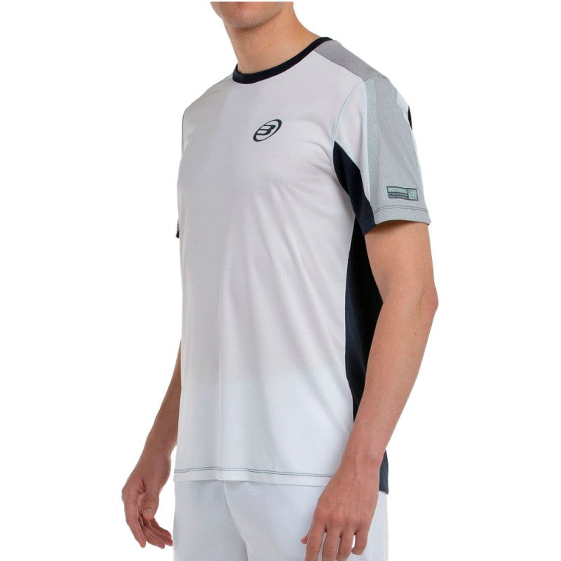 T-shirt Padel Bullpadel Brego Bianco
