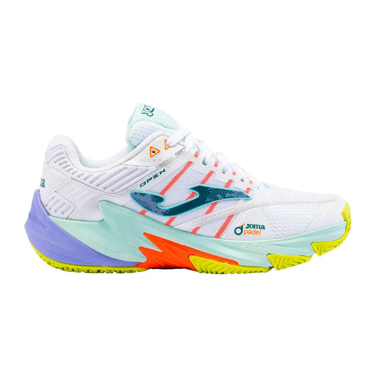 Joma Open Lady Donna 2402- Bianco/Turchese
