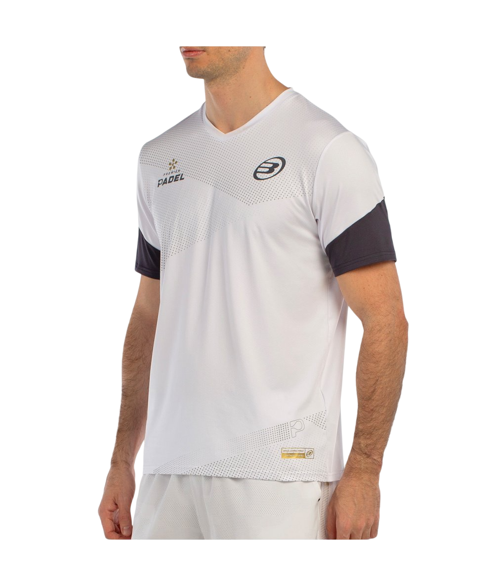 T-shirt Padel Bullpadel Brial Bianca