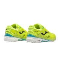 Joma Slam Shoes 2402 White Lemon Fluor Royal 